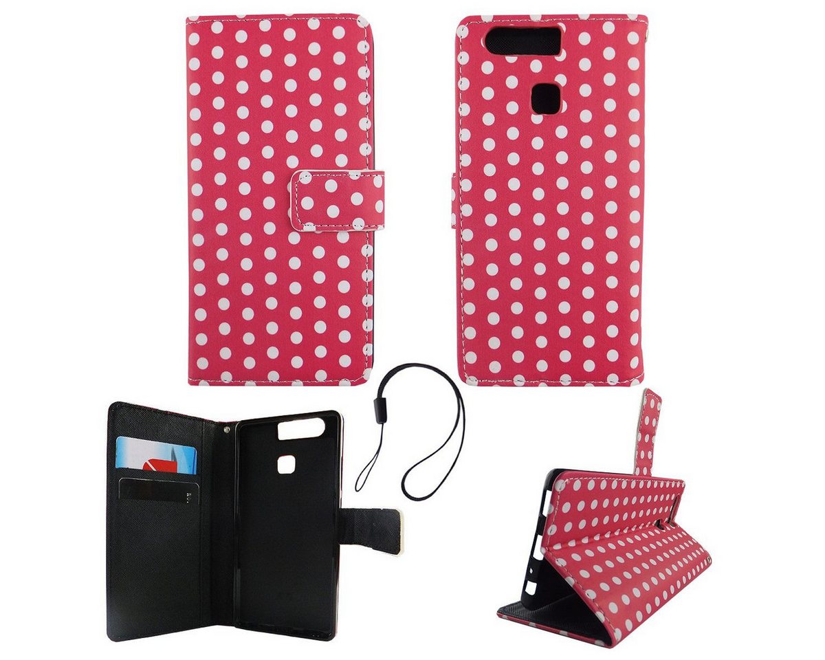 König Design Handyhülle Huawei P9, Huawei P9 Handyhülle Backcover Rosa von König Design