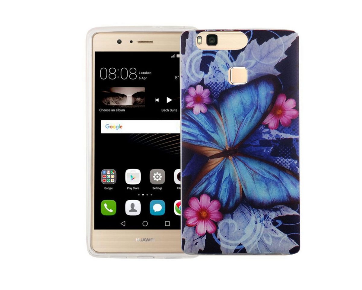 König Design Handyhülle Huawei P9, Huawei P9 Handyhülle Bumper Backcover Blau König Design Handyhülle Huawei P9, Huawei P9 Handyhülle Bumper Backcover Blau von König Design
