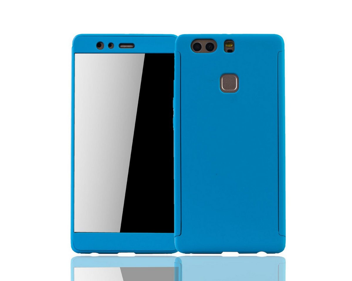König Design Handyhülle Huawei P9 Plus, Huawei P9 Plus Handyhülle 360 Grad Schutz Full Cover Blau König Design Handyhülle Huawei P9 Plus, Huawei P9 Plus Handyhülle 360 Grad Schutz Full Cover Blau von König Design