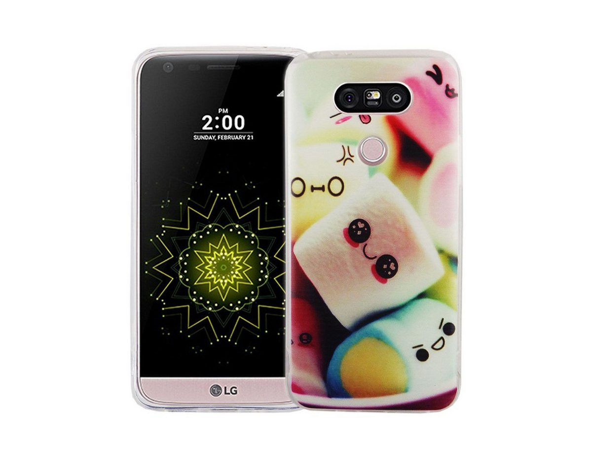König Design Handyhülle LG G5, LG G5 Handyhülle Bumper Backcover Mehrfarbig von König Design
