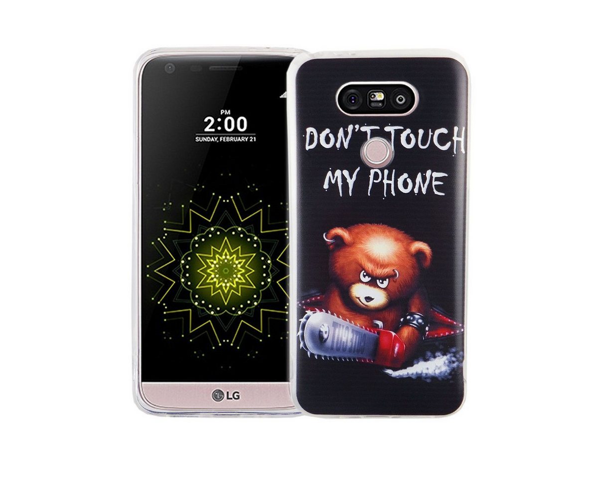 König Design Handyhülle LG G5, LG G5 Handyhülle Bumper Backcover Schwarz König Design Handyhülle LG G5, LG G5 Handyhülle Bumper Backcover Schwarz von König Design