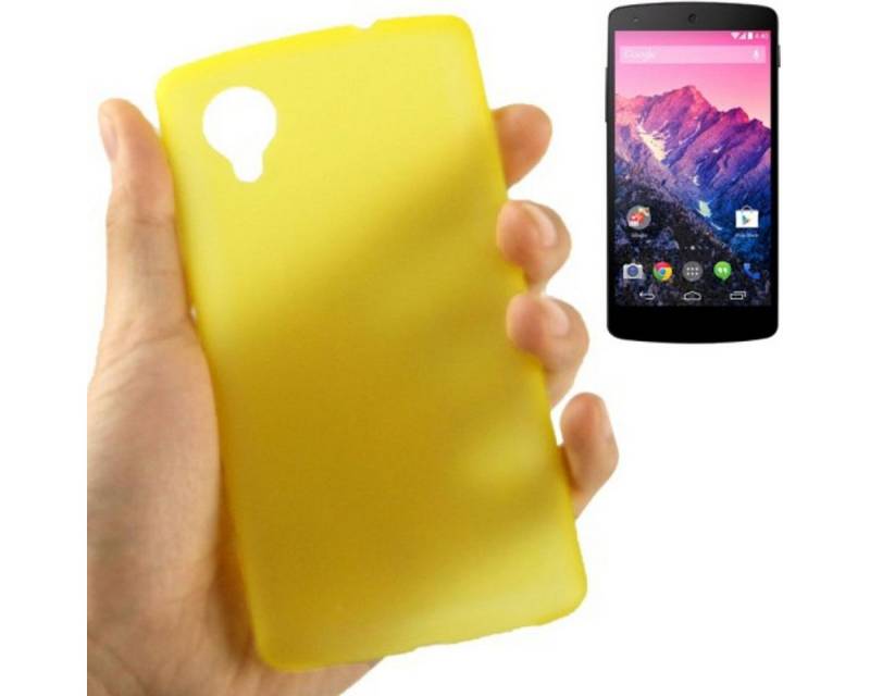 König Design Handyhülle LG Google Nexus 5, LG Google Nexus 5 Handyhülle Backcover Transparent von König Design