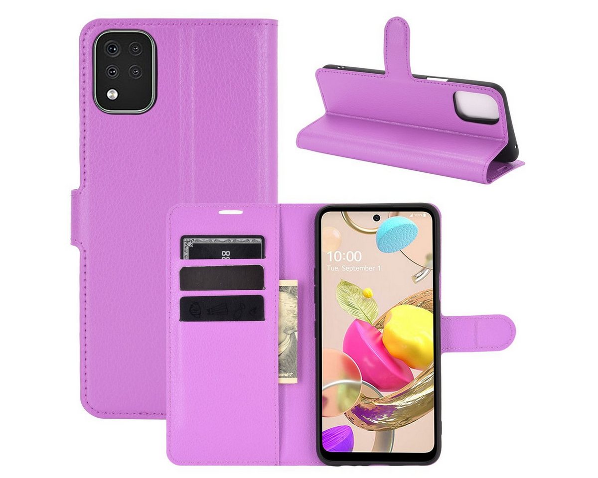König Design Handyhülle LG K42, Schutzhülle Schutztasche Case Cover Etuis Wallet Klapptasche Bookstyle König Design Handyhülle LG K42, Schutzhülle Schutztasche Case Cover Etuis Wallet Klapptasche Bookstyle von König Design