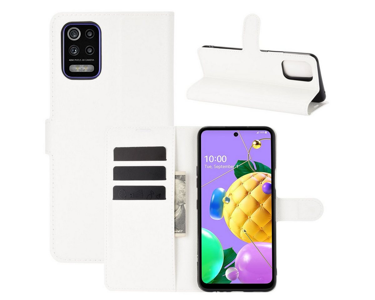 König Design Handyhülle LG K52, Schutzhülle Schutztasche Case Cover Etuis Wallet Klapptasche Bookstyle König Design Handyhülle LG K52, Schutzhülle Schutztasche Case Cover Etuis Wallet Klapptasche Bookstyle von König Design