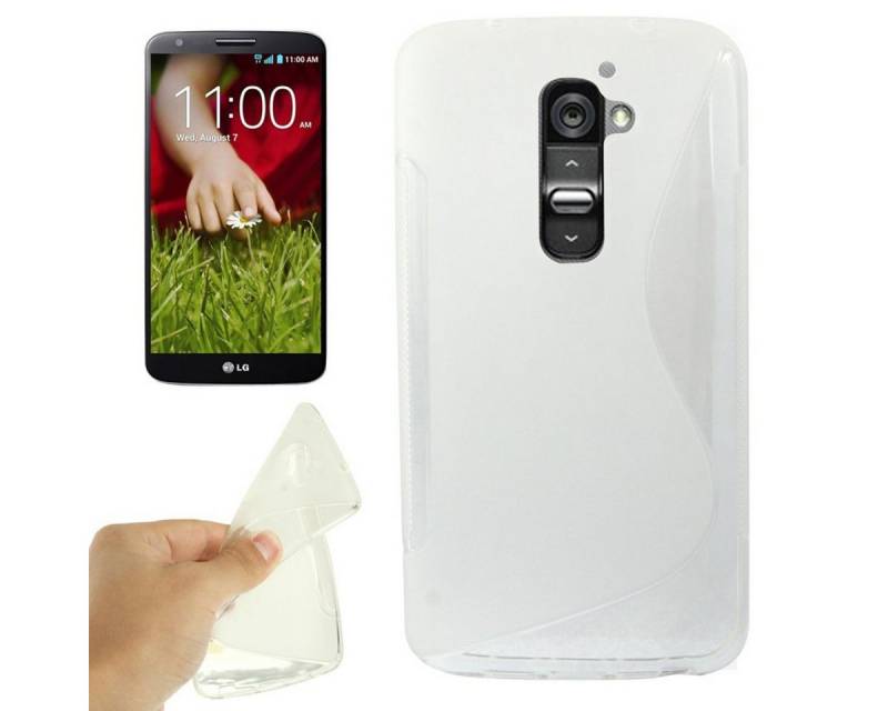 König Design Handyhülle LG Optimus G2, LG Optimus G2 Handyhülle Backcover Transparent von König Design