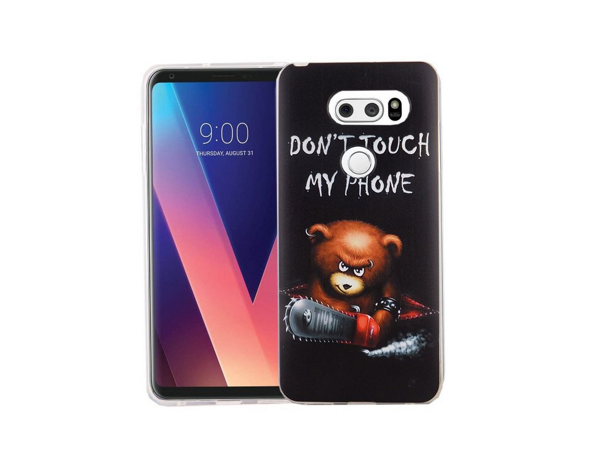 König Design Handyhülle LG V30, LG V30 Handyhülle Bumper Backcover Schwarz König Design Handyhülle LG V30, LG V30 Handyhülle Bumper Backcover Schwarz von König Design