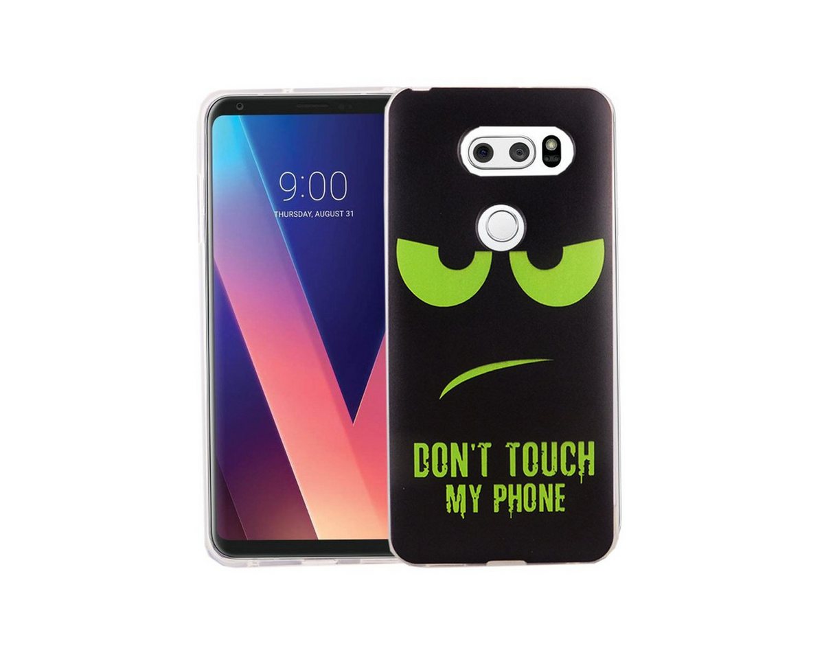 König Design Handyhülle LG V30, LG V30 Handyhülle Bumper Backcover Schwarz König Design Handyhülle LG V30, LG V30 Handyhülle Bumper Backcover Schwarz von König Design