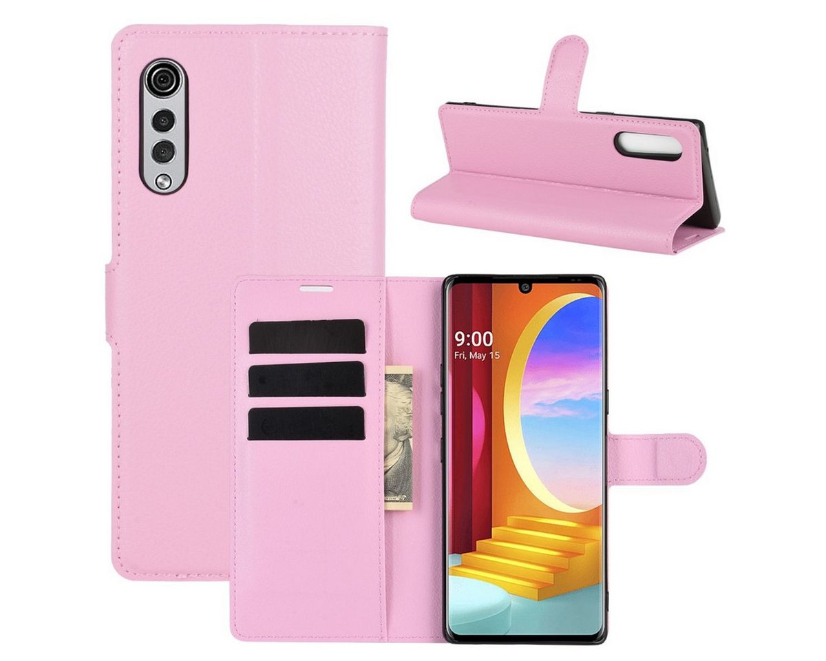 König Design Handyhülle LG Velvet, Schutzhülle Schutztasche Case Cover Etuis Wallet Klapptasche Bookstyle König Design Handyhülle LG Velvet, Schutzhülle Schutztasche Case Cover Etuis Wallet Klapptasche Bookstyle von König Design