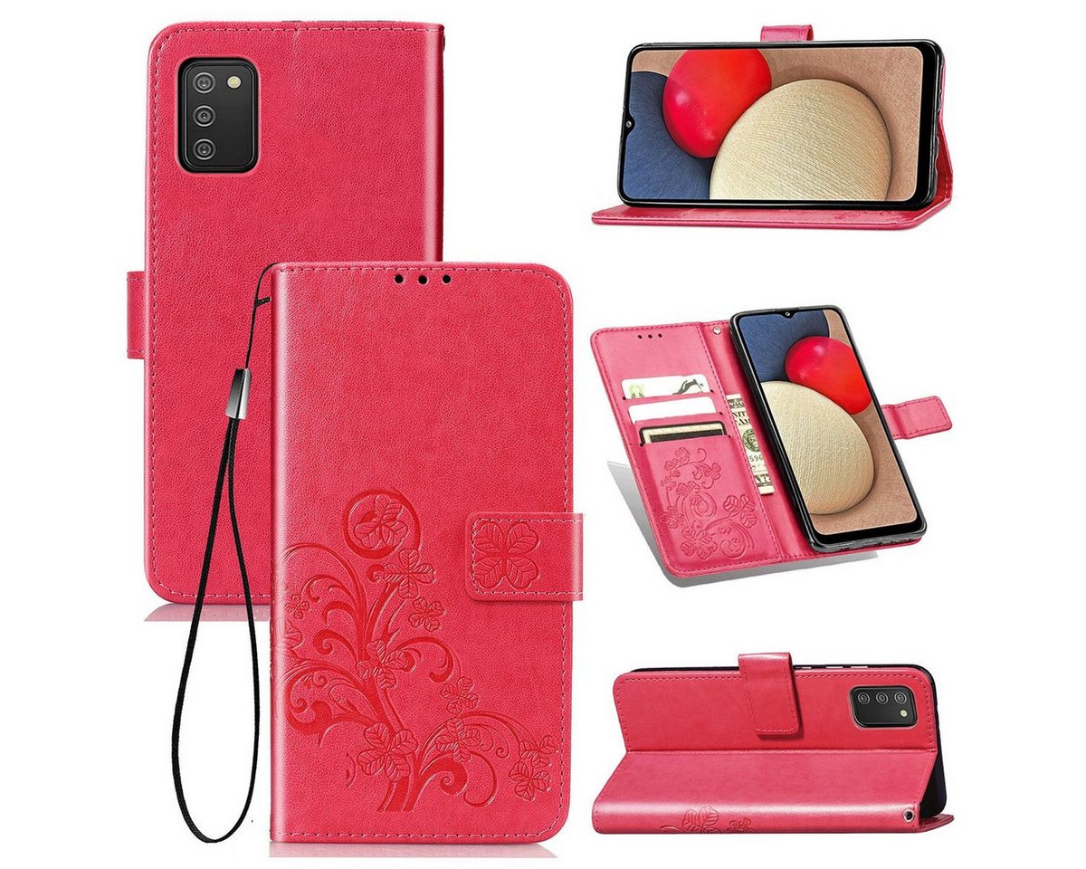 König Design Handyhülle Samsung Galaxy A02s, Schutzhülle Schutztasche Case Cover Etuis Wallet Klapptasche Bookstyle König Design Handyhülle Samsung Galaxy A02s, Schutzhülle Schutztasche Case Cover Etuis Wallet Klapptasche Bookstyle von König Design