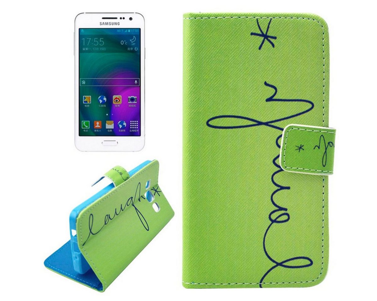 König Design Handyhülle Samsung Galaxy A3 (2015), Samsung Galaxy A3 (2015) Handyhülle Backcover Grün von König Design