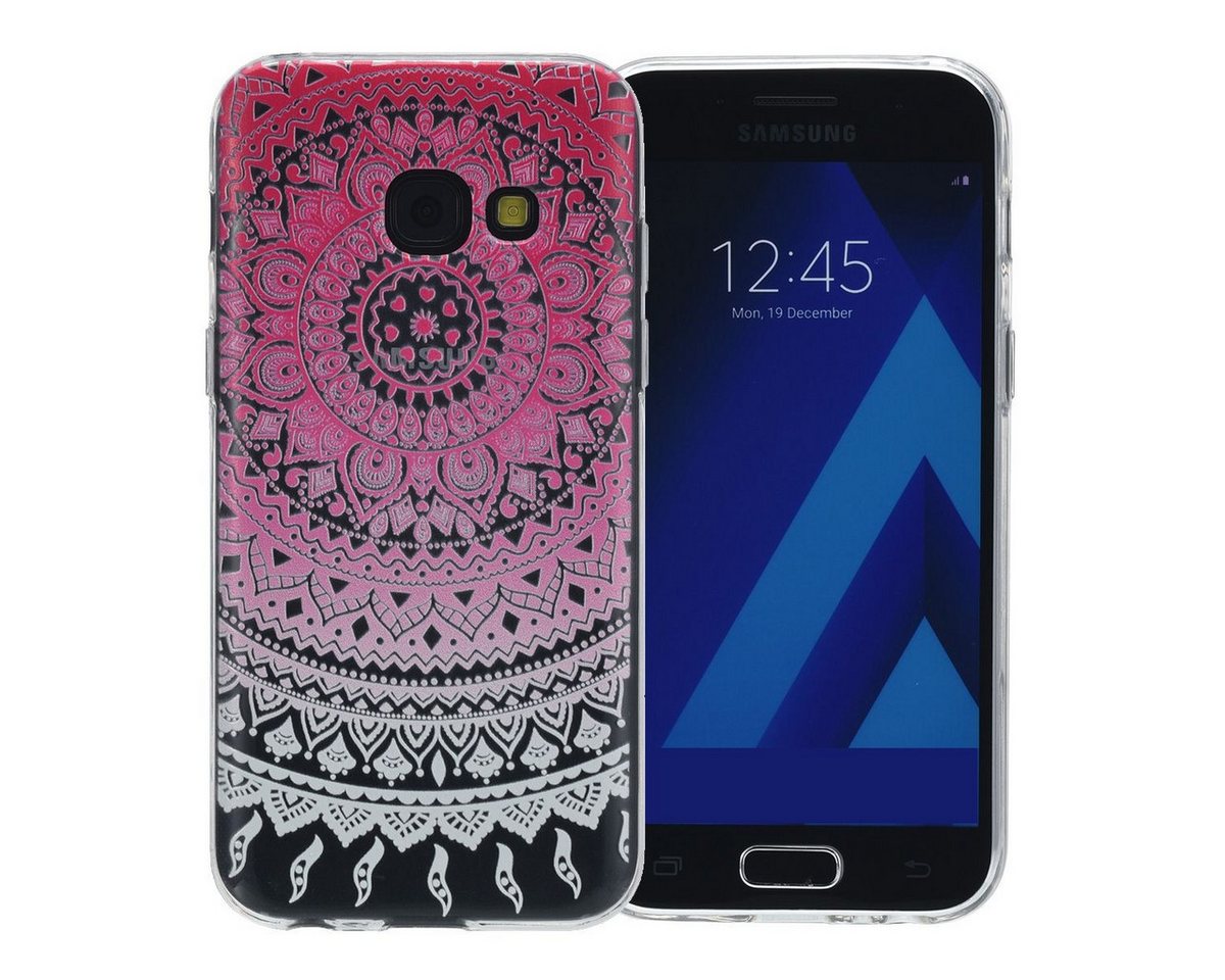 König Design Handyhülle Samsung Galaxy A3 (2016), Samsung Galaxy A3 (2016) Handyhülle Backcover Rosa von König Design