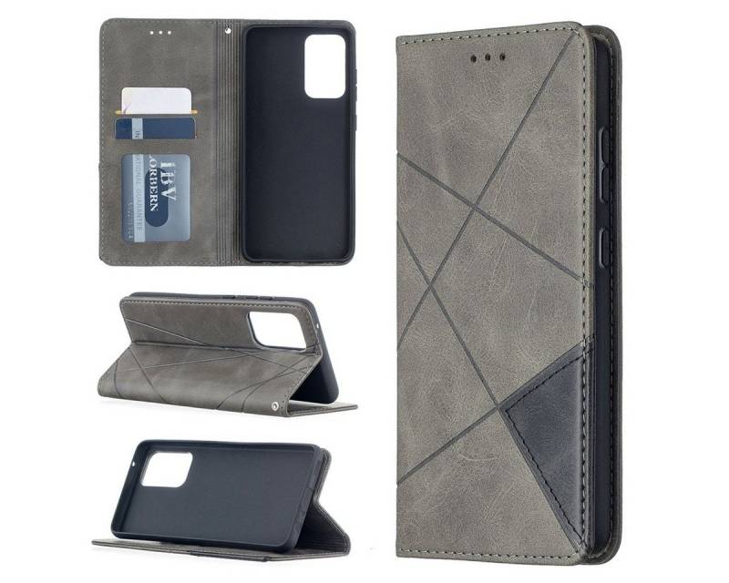 König Design Handyhülle Samsung Galaxy A52 4G / 5G / A52s, Schutzhülle Schutztasche Case Cover Etuis Wallet Klapptasche Bookstyle von König Design