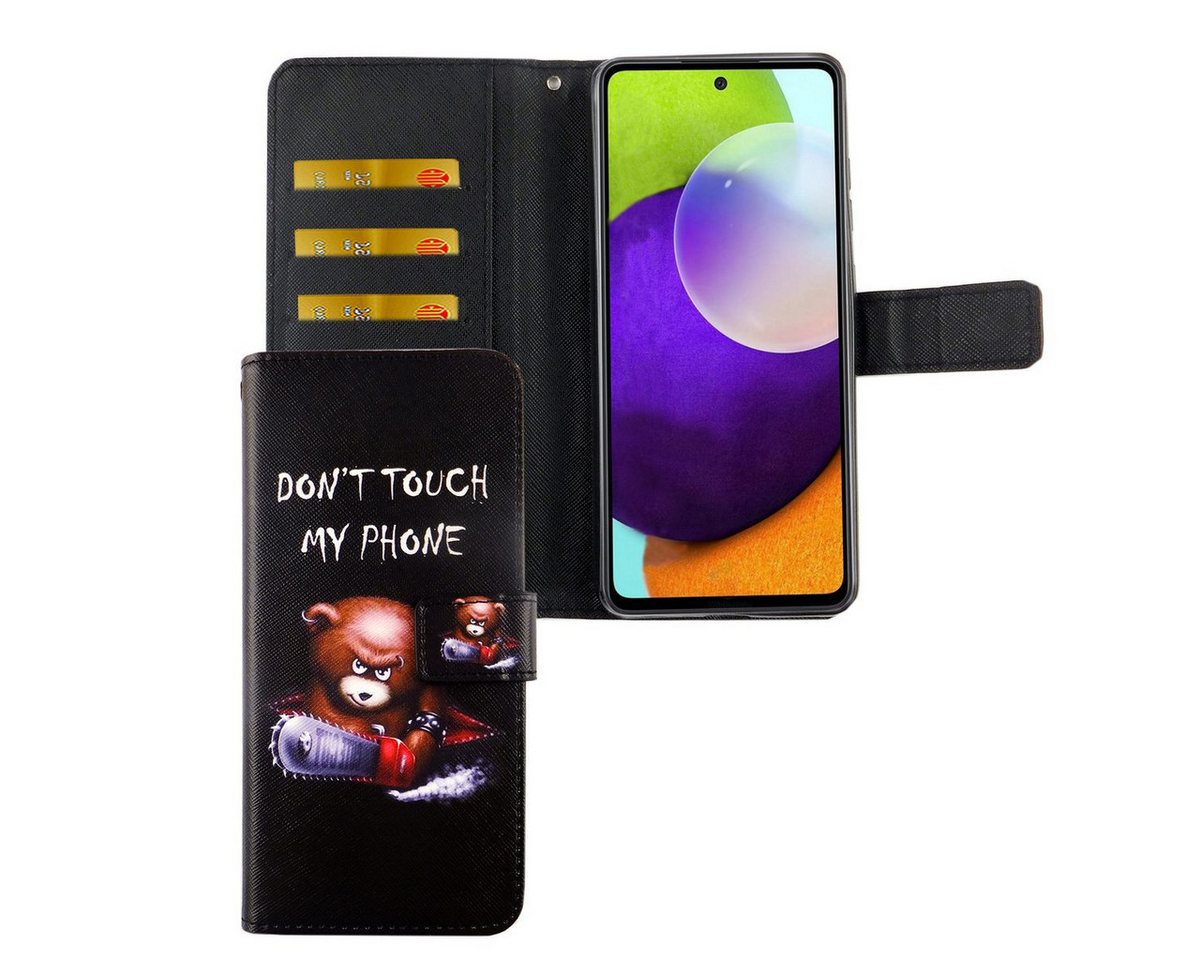 König Design Handyhülle Samsung Galaxy A72 5G, Samsung Galaxy A72 5G Handyhülle Bookcover Schwarz König Design Handyhülle Samsung Galaxy A72 5G, Samsung Galaxy A72 5G Handyhülle Bookcover Schwarz von König Design