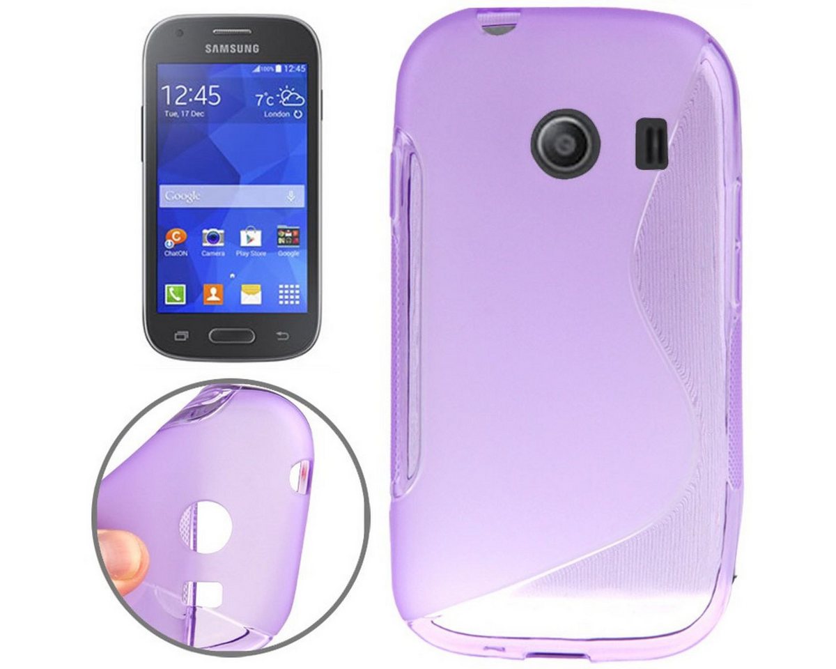 König Design Handyhülle Samsung Galaxy Ace Style, Samsung Galaxy Ace Style Handyhülle Backcover Violett König Design Handyhülle Samsung Galaxy Ace Style, Samsung Galaxy Ace Style Handyhülle Backcover Violett von König Design