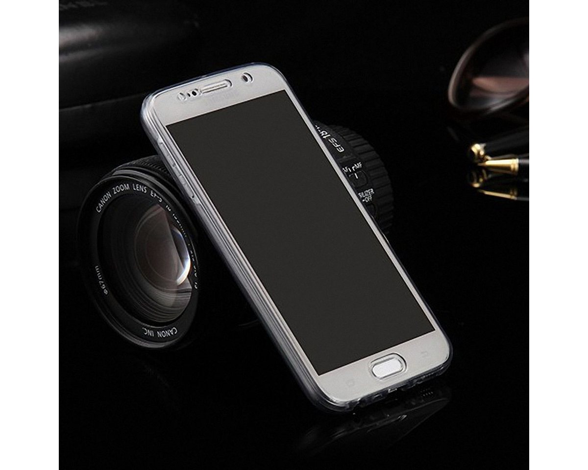 König Design Handyhülle Samsung Galaxy J3 Emerge, Samsung Galaxy J3 Emerge Handyhülle Backcover Grau von König Design