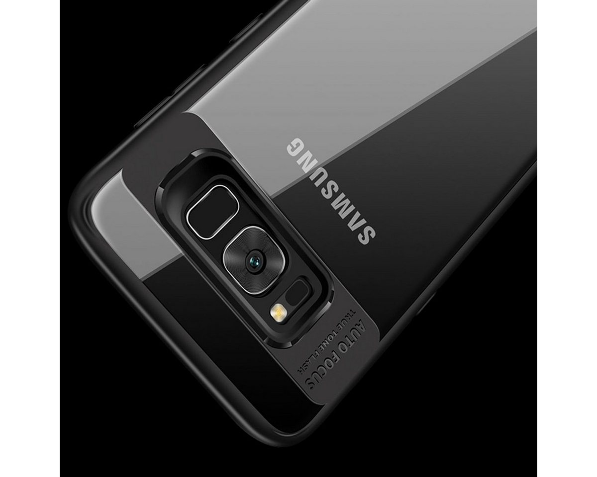 König Design Handyhülle Samsung Galaxy J5 (2017), Samsung Galaxy J5 (2017) Handyhülle Backcover Schwarz von König Design