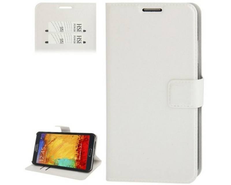 König Design Handyhülle Samsung Galaxy Note 3, Samsung Galaxy Note 3 Handyhülle Backcover Weiß von König Design