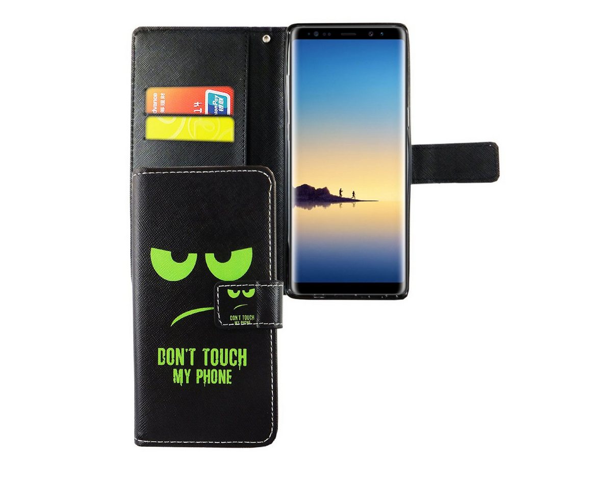 König Design Handyhülle Samsung Galaxy Note 8, Samsung Galaxy Note 8 Handyhülle Bookcover Schwarz König Design Handyhülle Samsung Galaxy Note 8, Samsung Galaxy Note 8 Handyhülle Bookcover Schwarz von König Design