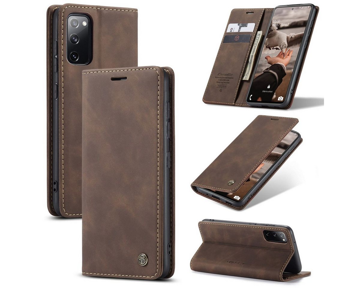 König Design Handyhülle Samsung Galaxy S20 FE, Schutzhülle Schutztasche Case Cover Etuis Wallet Klapptasche Bookstyle König Design Handyhülle Samsung Galaxy S20 FE, Schutzhülle Schutztasche Case Cover Etuis Wallet Klapptasche Bookstyle von König Design