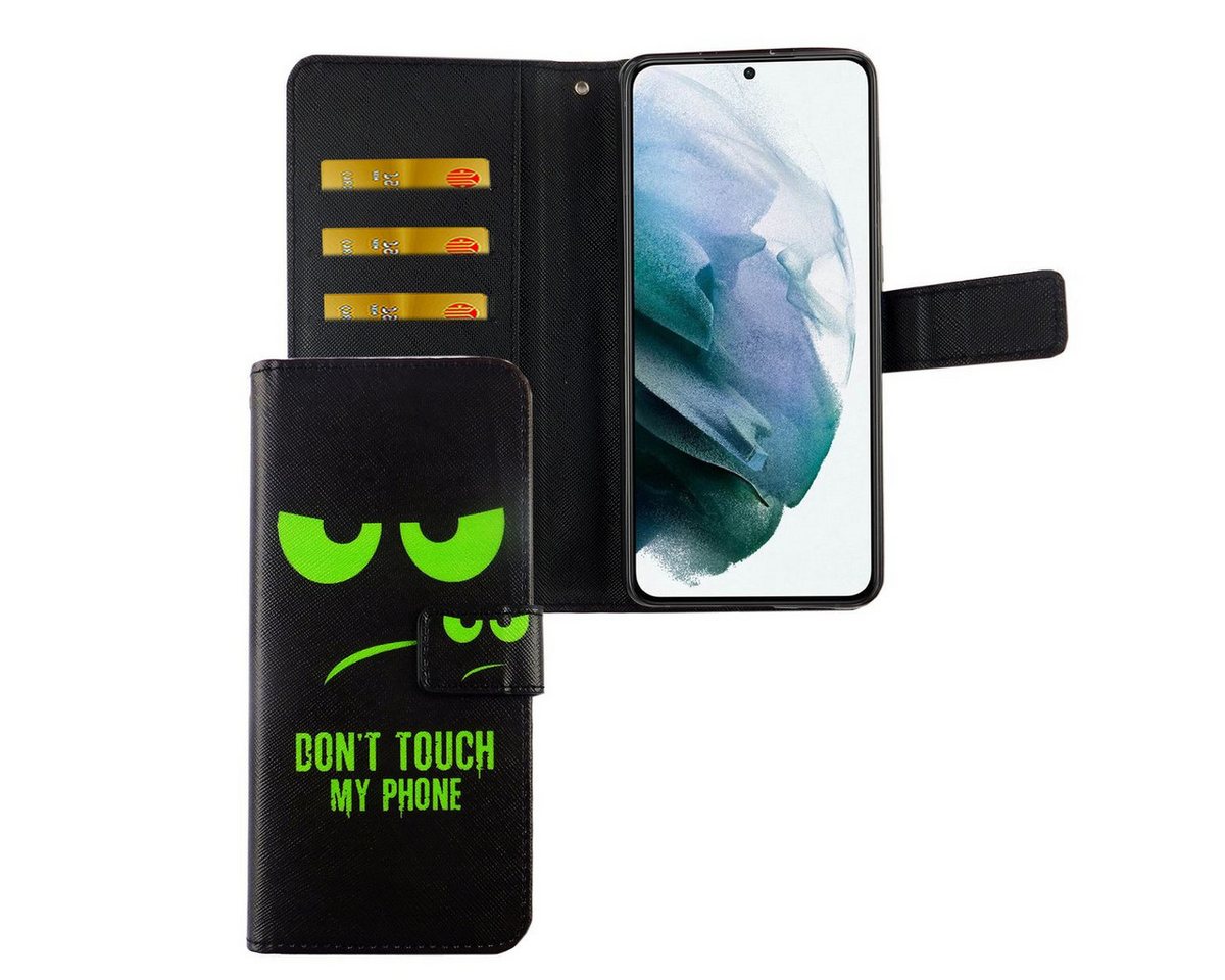 König Design Handyhülle Samsung Galaxy S21 Plus, Samsung Galaxy S21 Plus Handyhülle Bookcover Schwarz König Design Handyhülle Samsung Galaxy S21 Plus, Samsung Galaxy S21 Plus Handyhülle Bookcover Schwarz von König Design