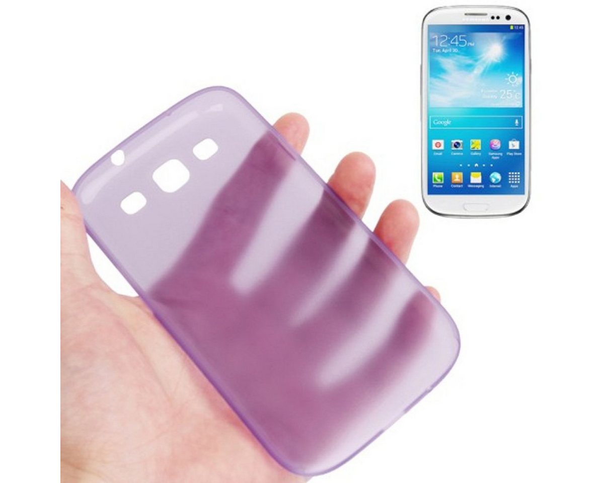 König Design Handyhülle Samsung Galaxy S3 / S3 NEO, Samsung Galaxy S3 / S3 NEO Handyhülle Backcover Violett von König Design