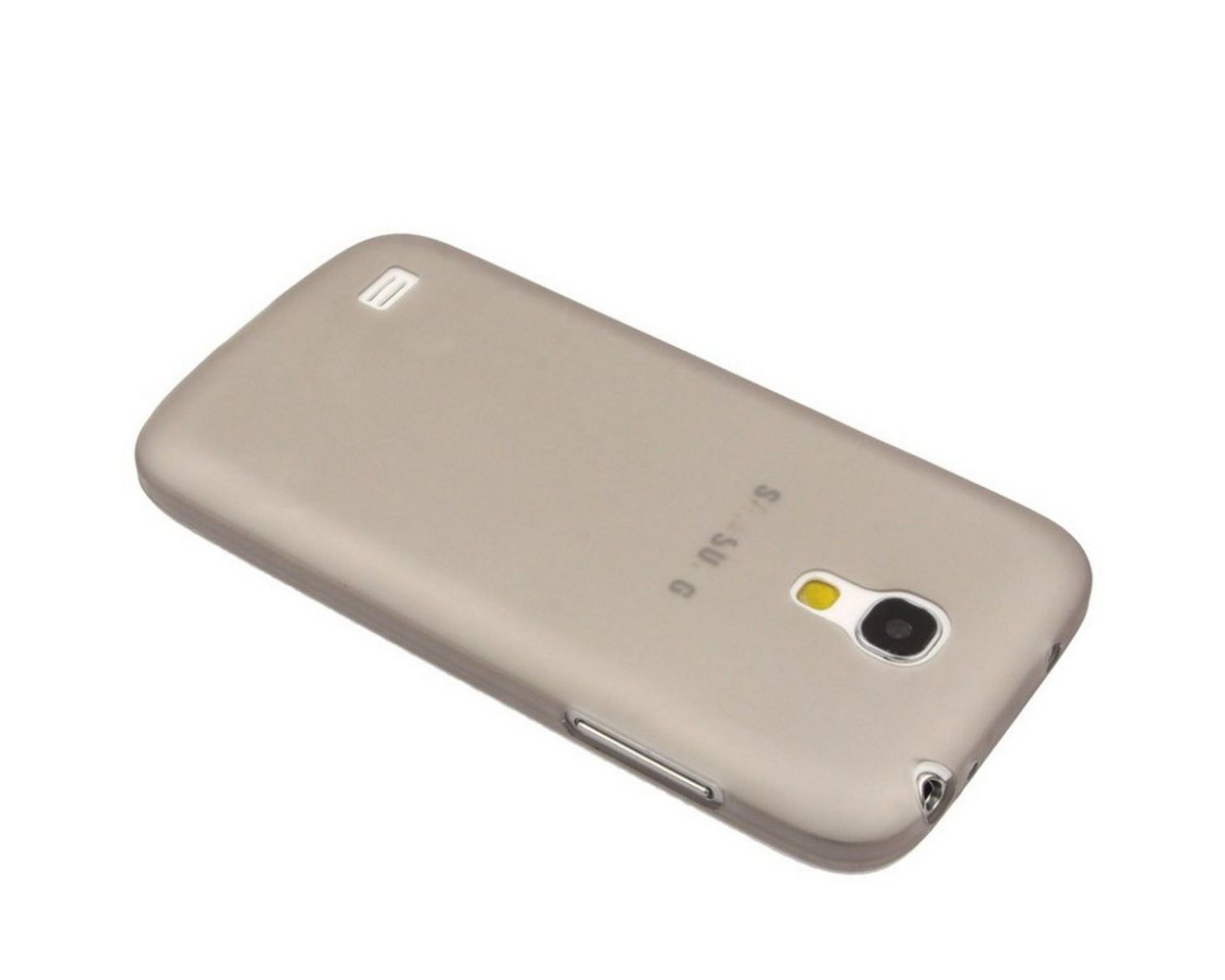 König Design Handyhülle Samsung Galaxy S4 Mini, Samsung Galaxy S4 Mini Handyhülle Backcover Grau von König Design