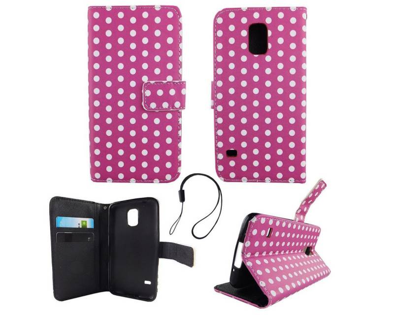 König Design Handyhülle Samsung Galaxy S5 / S5 Neo, Samsung Galaxy S5 / S5 Neo Handyhülle Backcover Violett von König Design