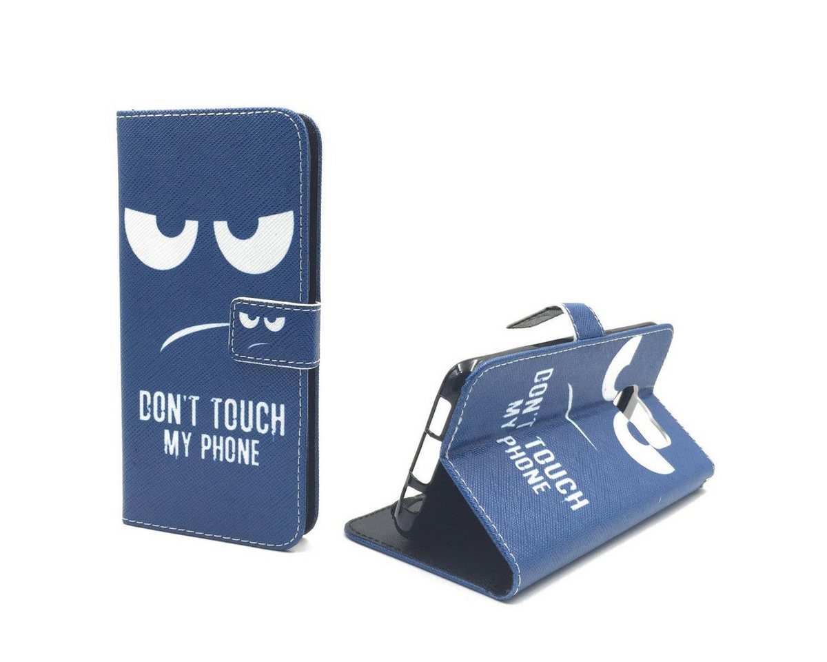 König Design Handyhülle Samsung Galaxy S7 Edge, Samsung Galaxy S7 Edge Handyhülle Bookcover Blau von König Design