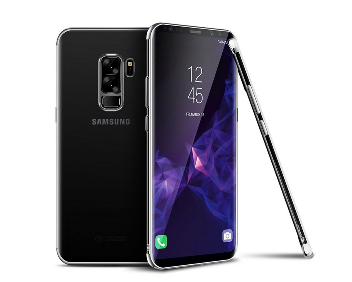 König Design Handyhülle Samsung Galaxy S9 Plus, Samsung Galaxy S9 Plus Handyhülle Bumper Backcover Silber König Design Handyhülle Samsung Galaxy S9 Plus, Samsung Galaxy S9 Plus Handyhülle Bumper Backcover Silber von König Design