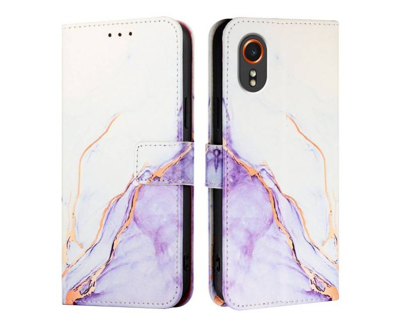 König Design Handyhülle Samsung Galaxy Xcover 7, Schutzhülle Schutztasche Case Cover Etuis Wallet Klapptasche Bookstyle von König Design