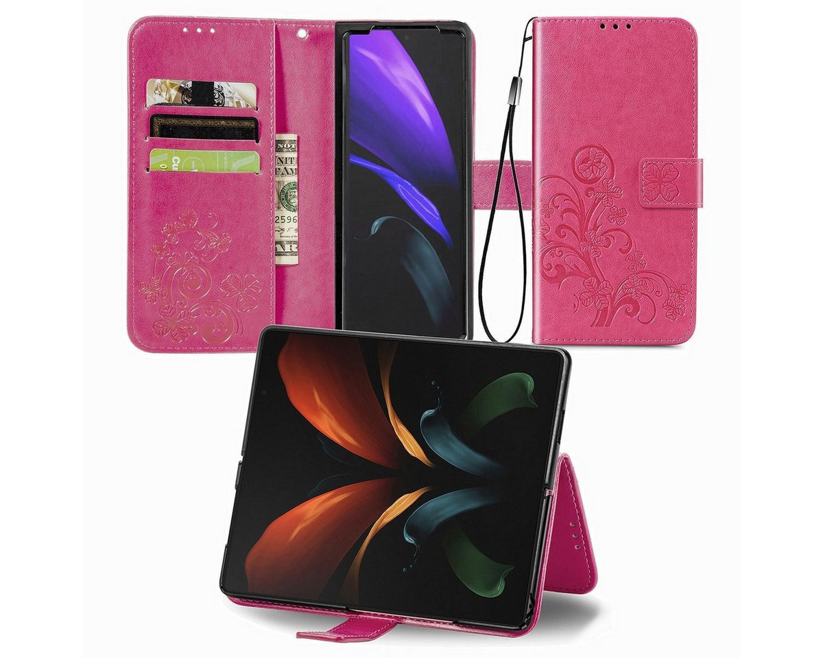König Design Handyhülle Samsung Galaxy Z Fold3 5G, Schutzhülle Schutztasche Case Cover Etuis Wallet Klapptasche Bookstyle König Design Handyhülle Samsung Galaxy Z Fold3 5G, Schutzhülle Schutztasche Case Cover Etuis Wallet Klapptasche Bookstyle von König Design