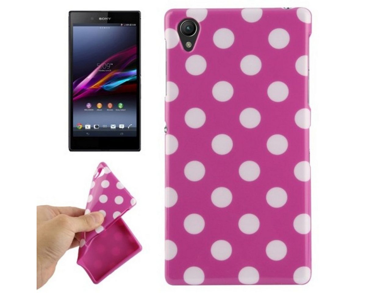 König Design Handyhülle Sony Xperia Z1, Sony Xperia Z1 Handyhülle Backcover Violett von König Design