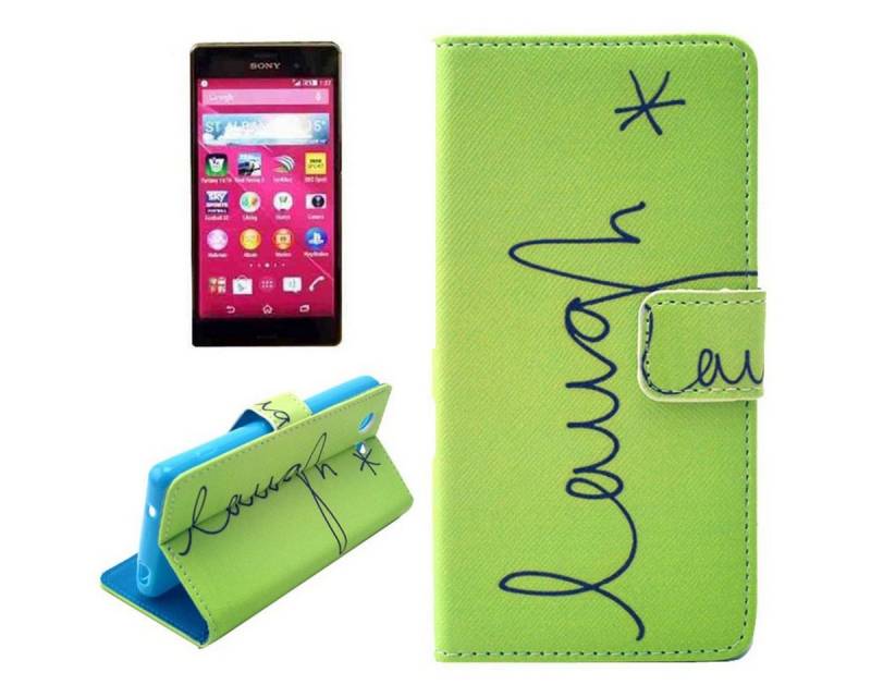 König Design Handyhülle Sony Xperia Z4 Compact, Sony Xperia Z4 Compact Handyhülle Backcover Grün von König Design