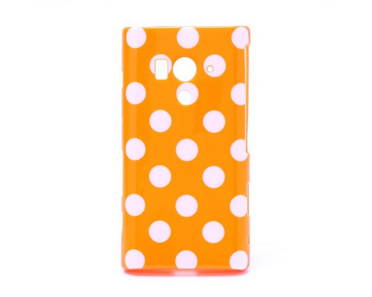 König Design Handyhülle Sony Xperia acro S, Sony Xperia acro S Handyhülle Backcover Orange von König Design