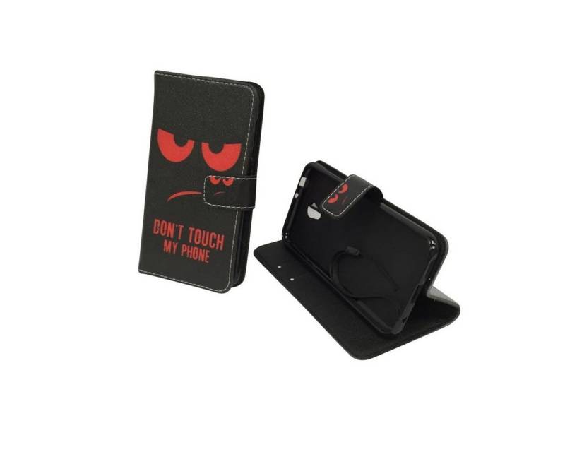 König Design Handyhülle Vodafone Smart Prime 7, Vodafone Smart Prime 7 Handyhülle Bookcover Rot von König Design