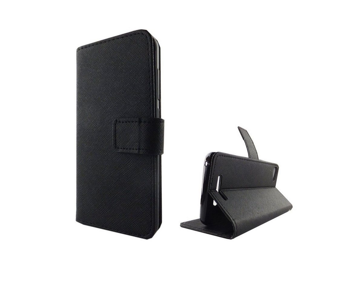König Design Handyhülle Wiko Jerry, Wiko Jerry Handyhülle Bookcover Schwarz König Design Handyhülle Wiko Jerry, Wiko Jerry Handyhülle Bookcover Schwarz von König Design