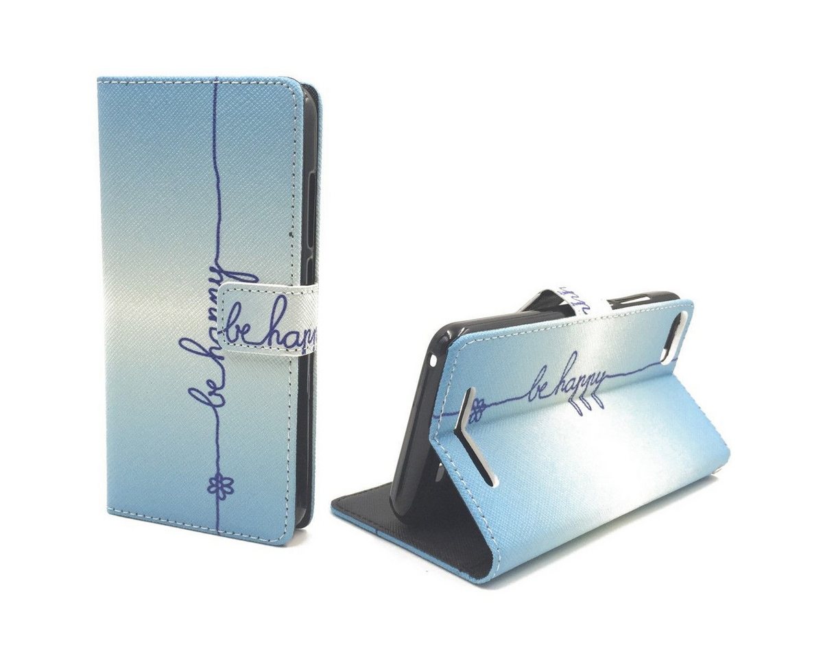 König Design Handyhülle Wiko Lenny 3, Wiko Lenny 3 Handyhülle Bookcover Blau König Design Handyhülle Wiko Lenny 3, Wiko Lenny 3 Handyhülle Bookcover Blau von König Design