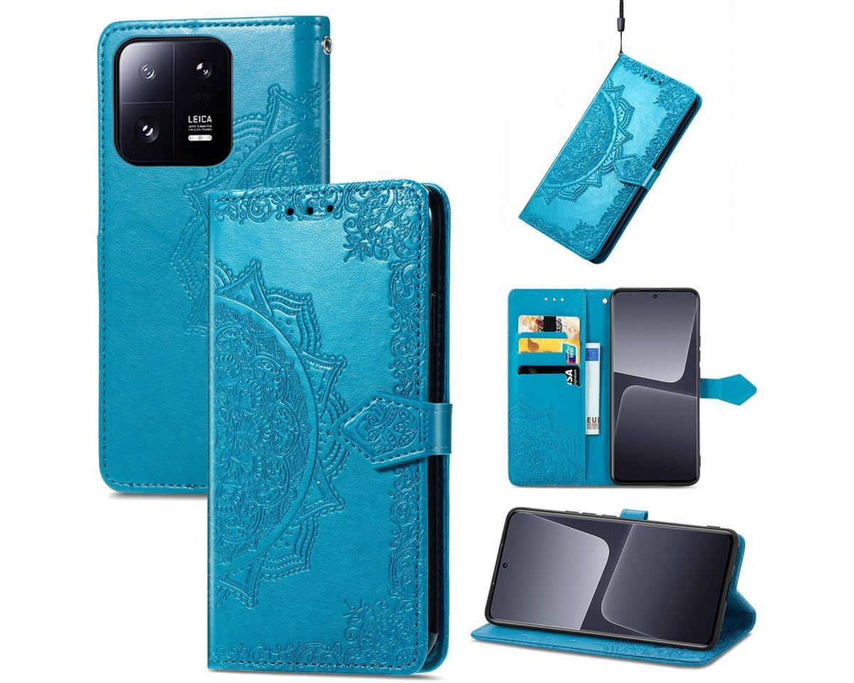 König Design Handyhülle Xiaomi 13, Schutzhülle Schutztasche Case Cover Etuis Wallet Klapptasche Bookstyle König Design Handyhülle Xiaomi 13, Schutzhülle Schutztasche Case Cover Etuis Wallet Klapptasche Bookstyle von König Design