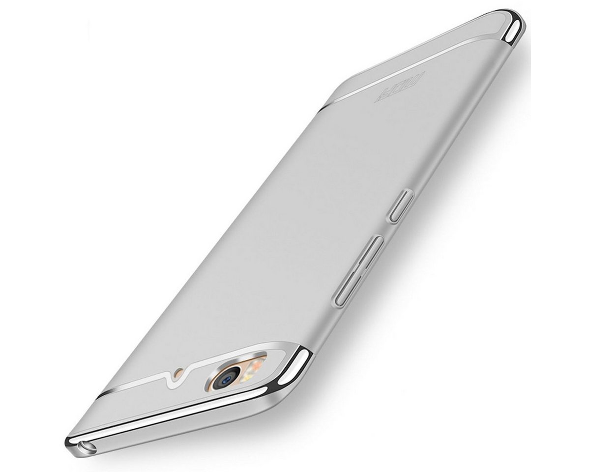 König Design Handyhülle Xiaomi Mi 5s, Xiaomi Mi 5s Handyhülle Backcover Silber von König Design