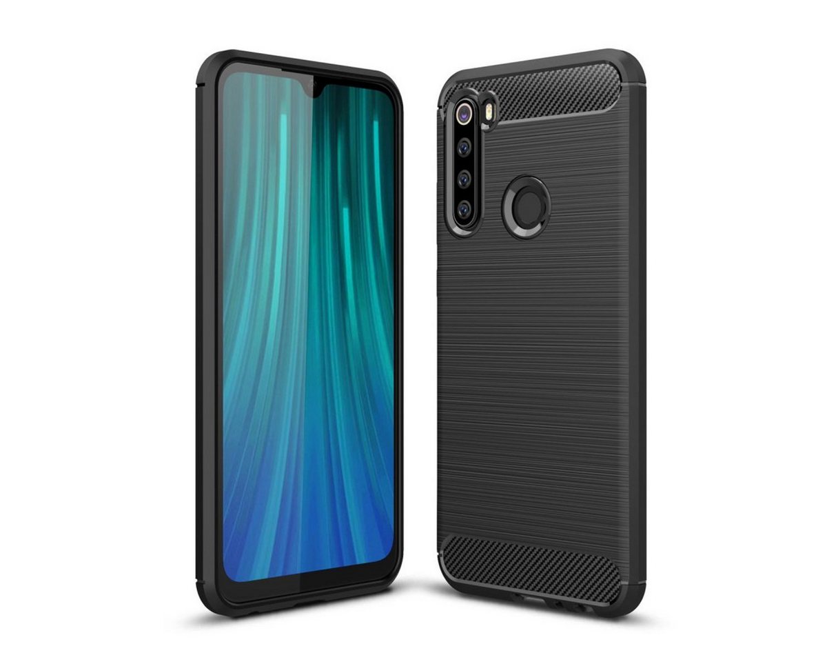 König Design Handyhülle Xiaomi Redmi Note 8, Xiaomi Redmi Note 8 Handyhülle Carbon Optik Backcover Schwarz König Design Handyhülle Xiaomi Redmi Note 8, Xiaomi Redmi Note 8 Handyhülle Carbon Optik Backcover Schwarz von König Design