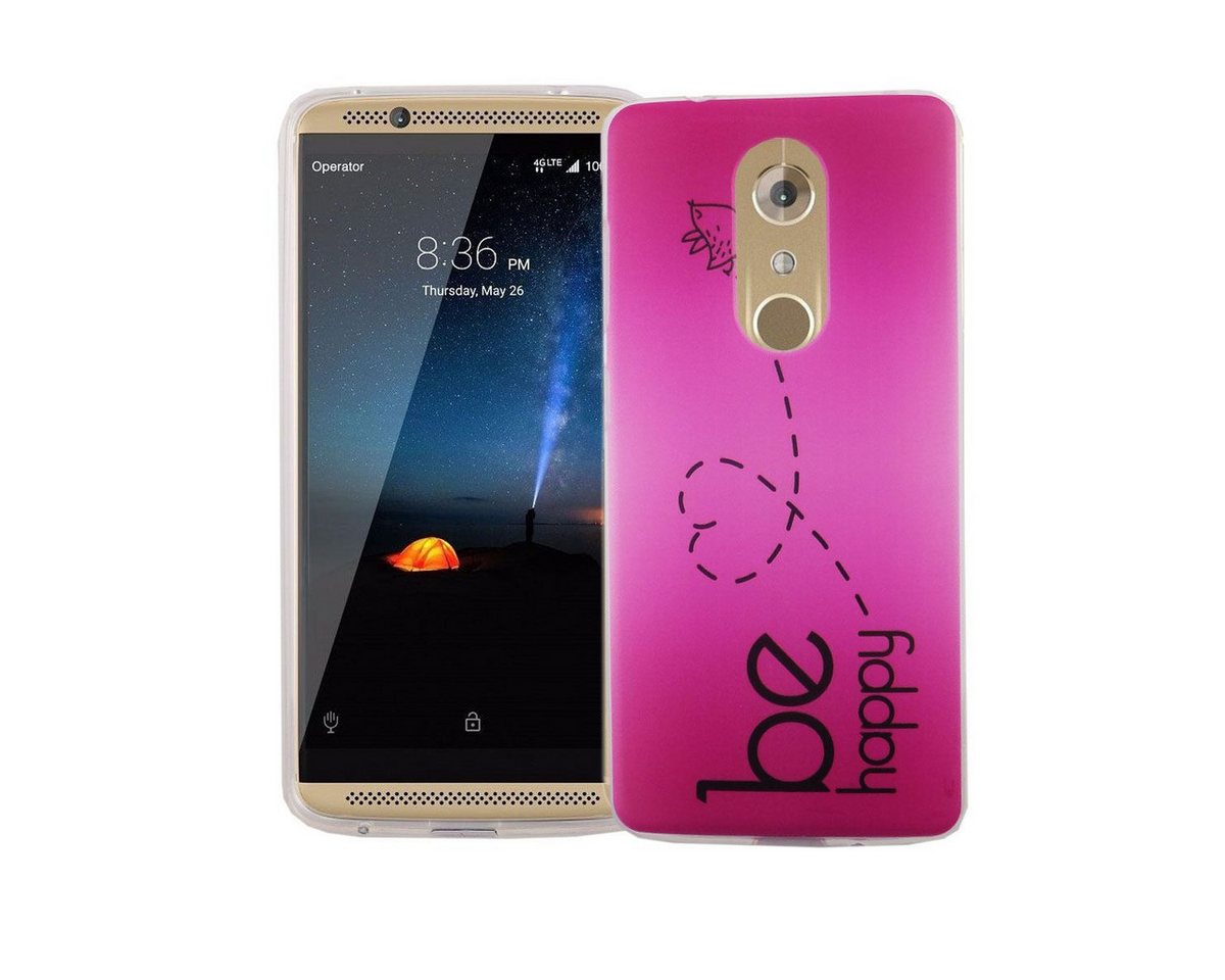 König Design Handyhülle ZTE Axon 7 Mini, ZTE Axon 7 Mini Handyhülle Bumper Backcover Rosa König Design Handyhülle ZTE Axon 7 Mini, ZTE Axon 7 Mini Handyhülle Bumper Backcover Rosa von König Design