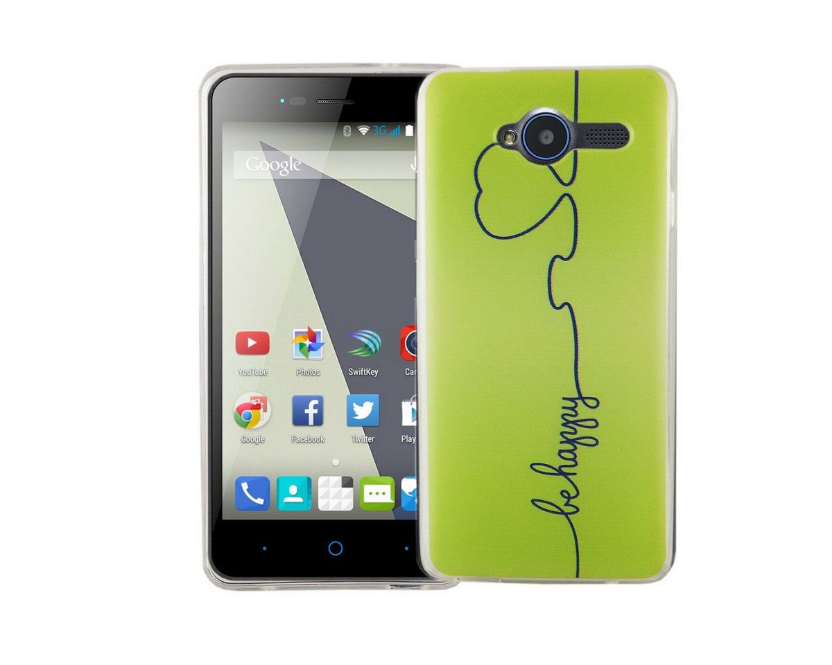 König Design Handyhülle ZTE Blade L3, ZTE Blade L3 Handyhülle Bumper Backcover Grün König Design Handyhülle ZTE Blade L3, ZTE Blade L3 Handyhülle Bumper Backcover Grün von König Design