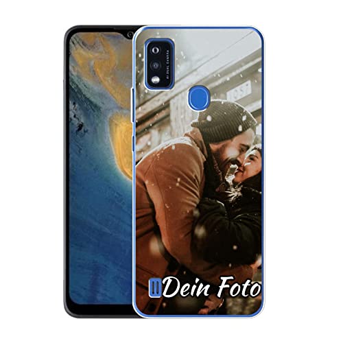 König Design Handyhülle mit Foto für ZTE Blade A51 - Personalisierte Hülle, selber gestalten, mit Bild - Schutzhülle aus weichem TPU Silikon Gel Material König Design Handyhülle mit Foto für ZTE Blade A51 - Personalisierte Hülle, selber gestalten, mit Bild - Schutzhülle aus weichem TPU Silikon Gel Material von König Design