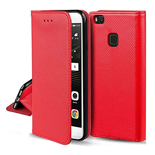 König Design Handyhülle kompatibel für HTC Deisre 20 Pro Schutztasche 360 Grad Cover Case Etui Wallet Rot von König Design