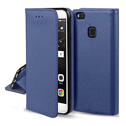 König Design Handyhülle kompatibel für Samsung Galaxy A42 5G Schutztasche 360 Grad Cover Case Etui Wallet Blau von König Design