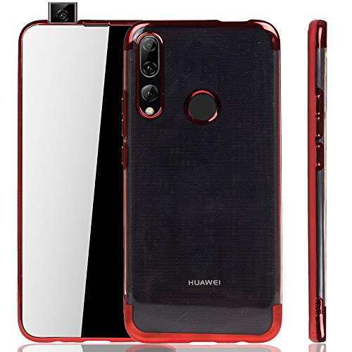 König Design Handyhülle kompatibel mit Huawei P Smart Z Silikon Case Hülle Sturzsichere Back-Cover Handyhülle - Transparent - Rot König Design Handyhülle kompatibel mit Huawei P Smart Z Silikon Case Hülle Sturzsichere Back-Cover Handyhülle - Transparent - Rot von König Design