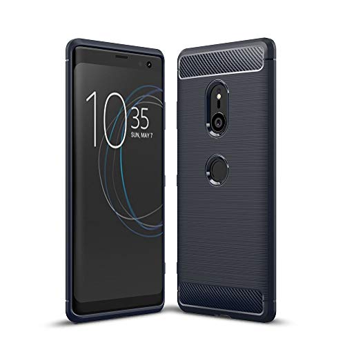 König Design Handyhülle kompatibel mit Motorola Moto Z3 Silikon Case Hülle Sturzsichere Back-Cover Handyhülle - Carbon - Blau König Design Handyhülle kompatibel mit Motorola Moto Z3 Silikon Case Hülle Sturzsichere Back-Cover Handyhülle - Carbon - Blau von König Design