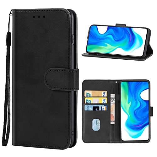 König Design Handyhülle kompatibel mit Xiaomi Poco F2 Pro Schutzhülle Case Cover Kartenfach Schwarz von König Design