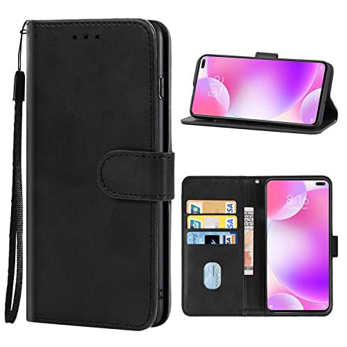 König Design Handyhülle kompatibel mit Xiaomi Poco X2 Schutzhülle Case Cover Kartenfach Schwarz von König Design