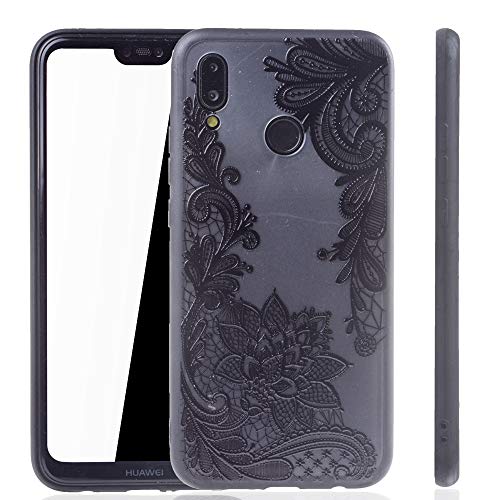 König Design Mandala Hülle geeignet für Huawei P20 Lite | Silikon Case Back-Cover Motiv Blume von König Design
